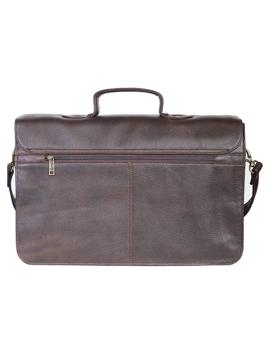 Scully Luxe Voyager - Leather Briefcase