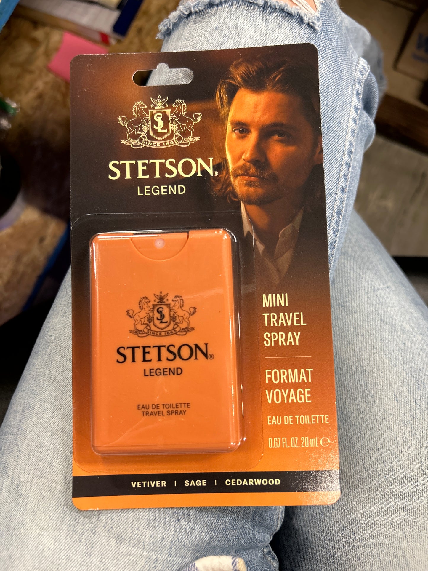 Stetson Legend - Travel spray .67 fl