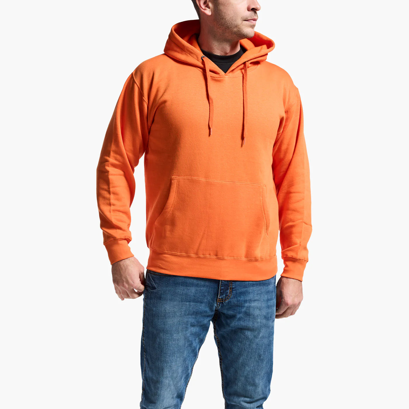 Rocky Burnt Orange Weighted Hoodie for Calm Focus, Sleep Support, and Cozy Comfort by Wild West Outfitters