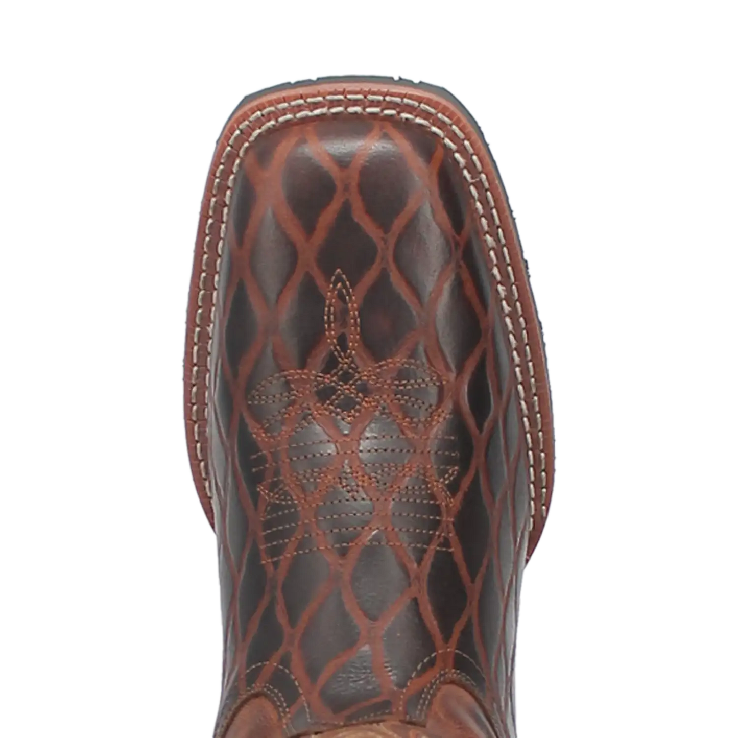 Laredo Grid - Men's Leather Cowboy Boots