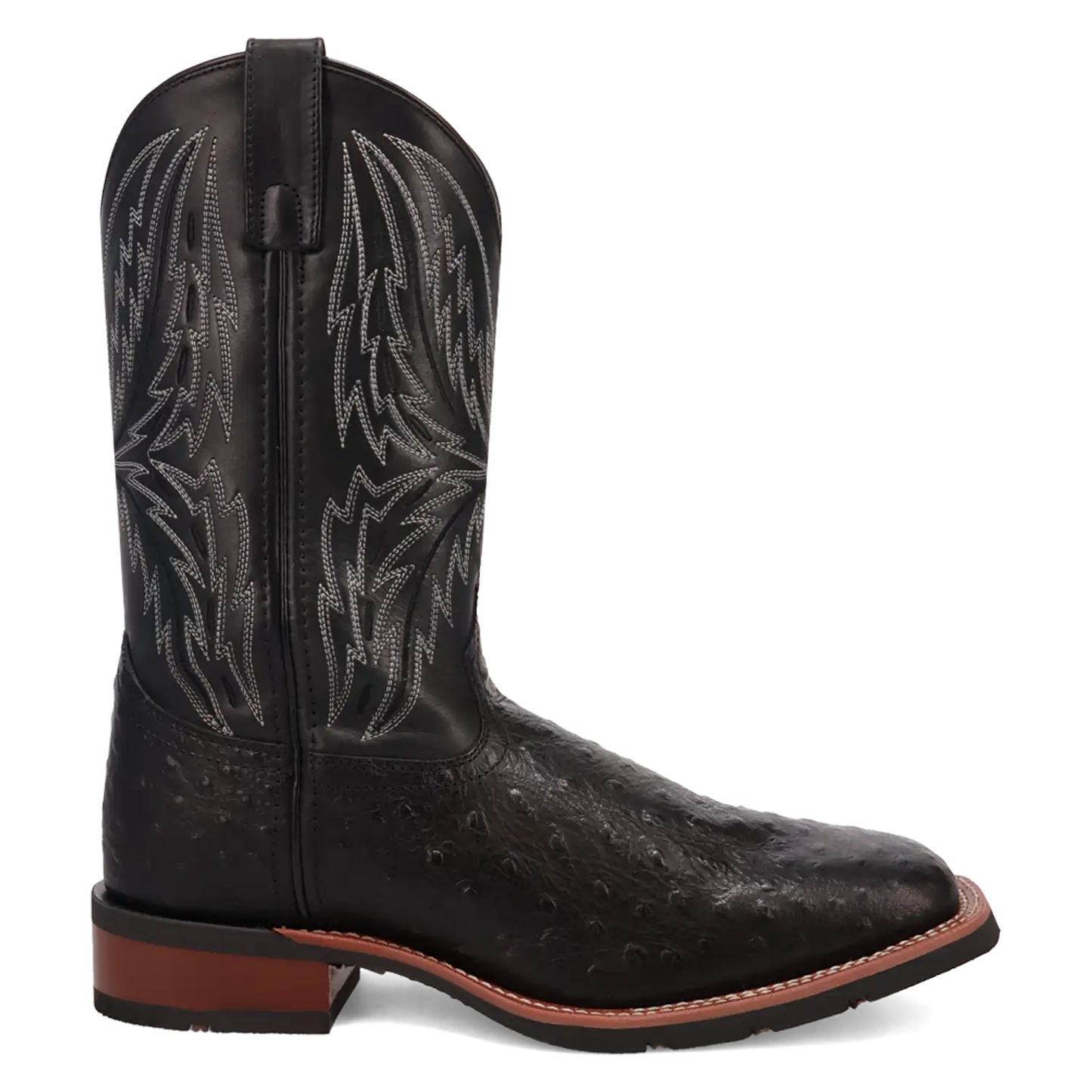 Laredo Stride - Men's Ostrich Leather Cowboy Boots