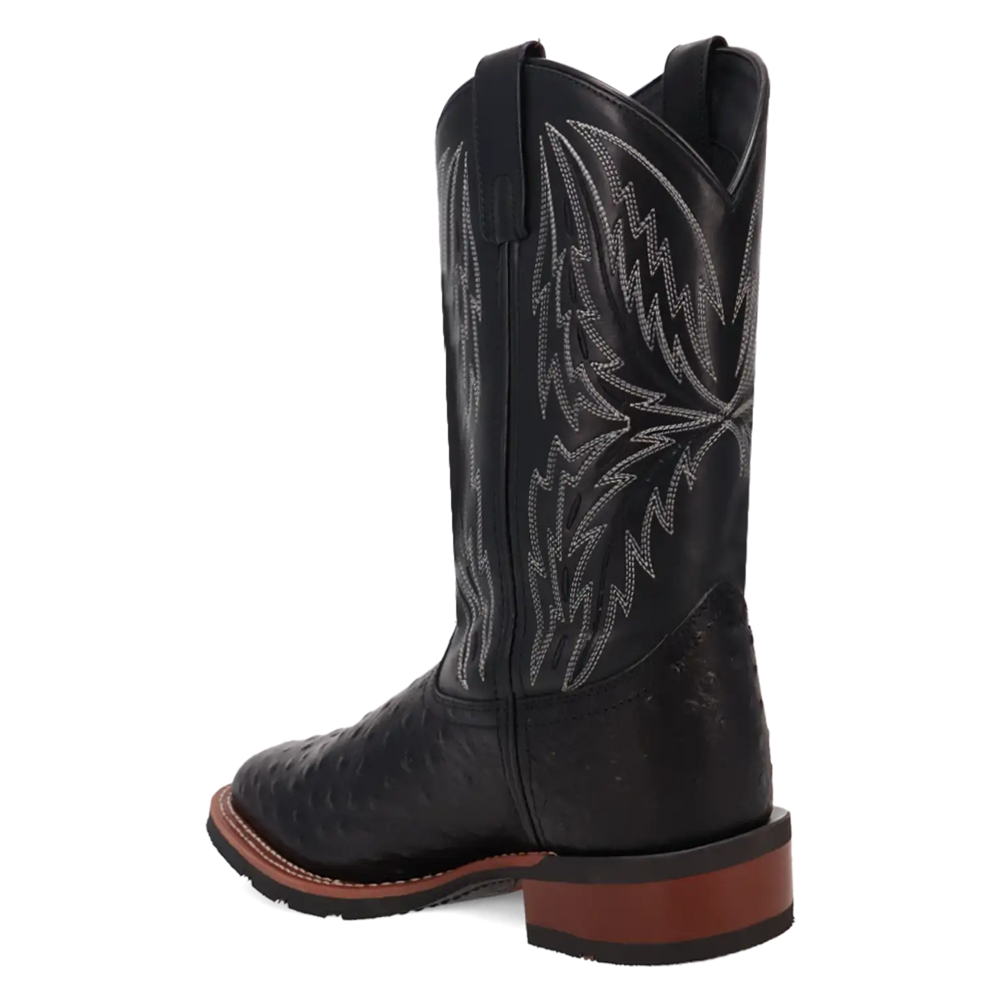 Laredo Stride - Men's Ostrich Leather Cowboy Boots