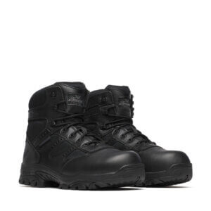 Thorogood's waterproof 6" composite safety toe tactical boots with side zipper