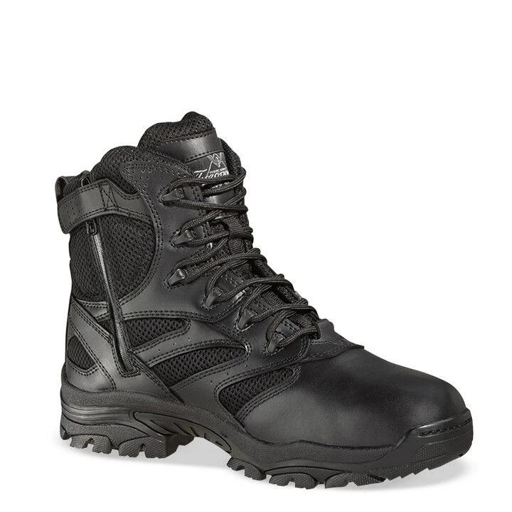 Thorogood 6 Inch Waterproof Side Zip Composite Toe Work Boot Deuce Series BBP Construction by Wild West Outfitters