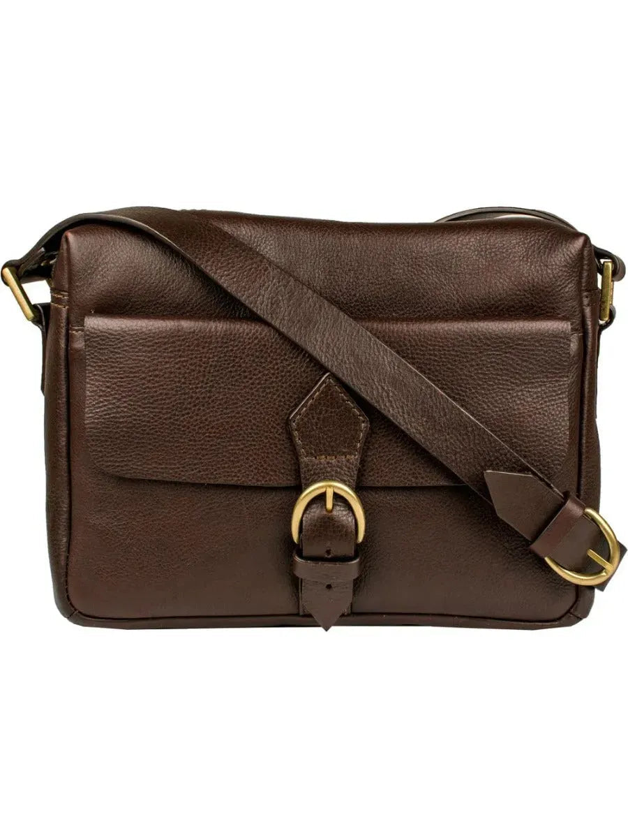 Scully Trendy Trekker - Leather Messenger Bag