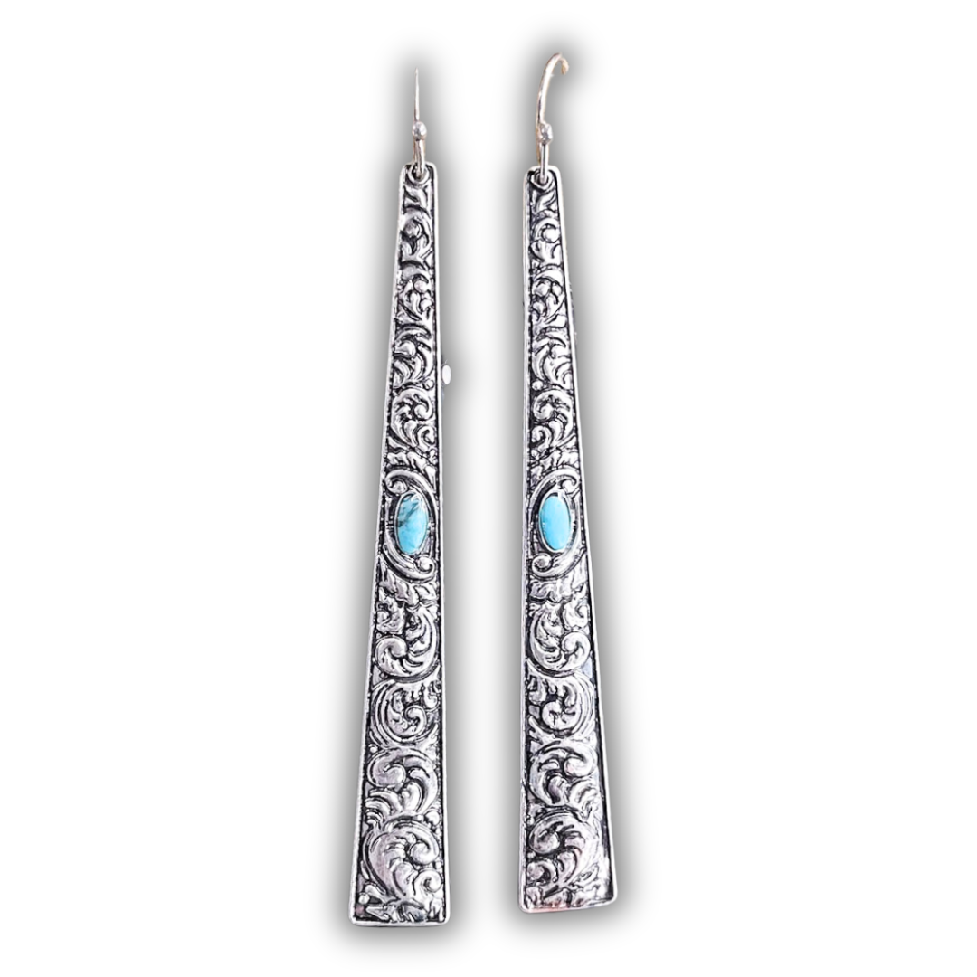 Frills Dangle Fashion Earrings