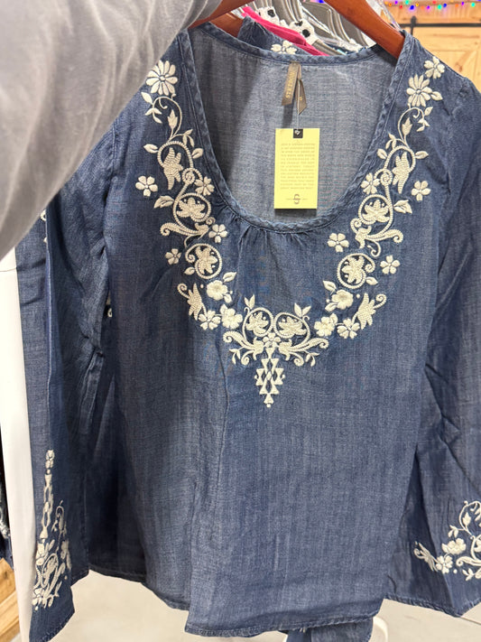 Stetson Denim Blouse