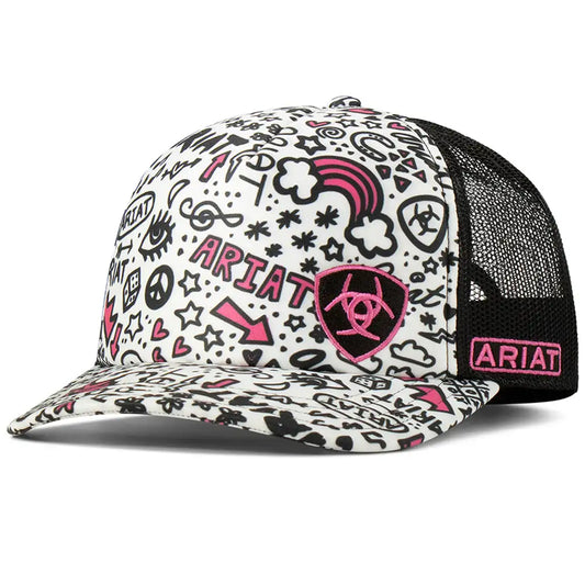 Ariat Doodles - Women's Trucker Cap