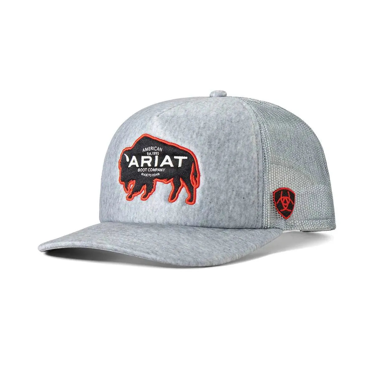 ARIAT Buffalo Patch (Grey) - Trucker Cap