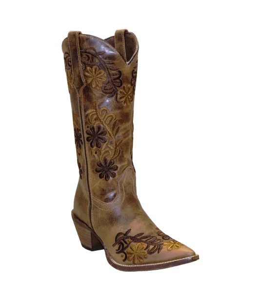 Abilene Curious - Women's Leather Cowgirl Boots