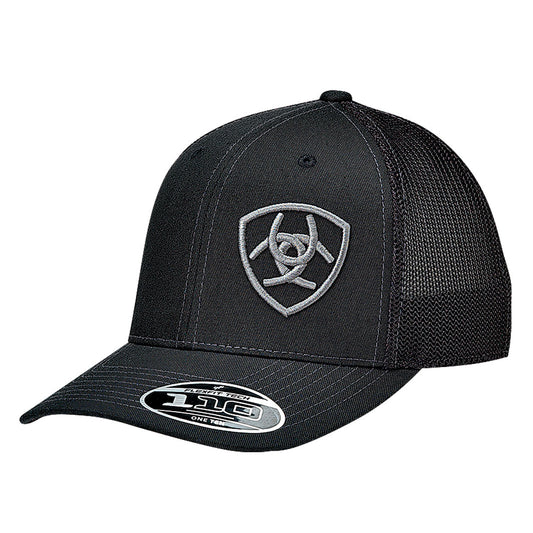 Black on Grey Ariat Hat