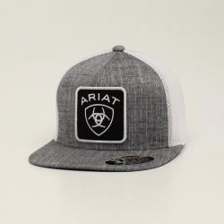 Grey/White Ariat Hat