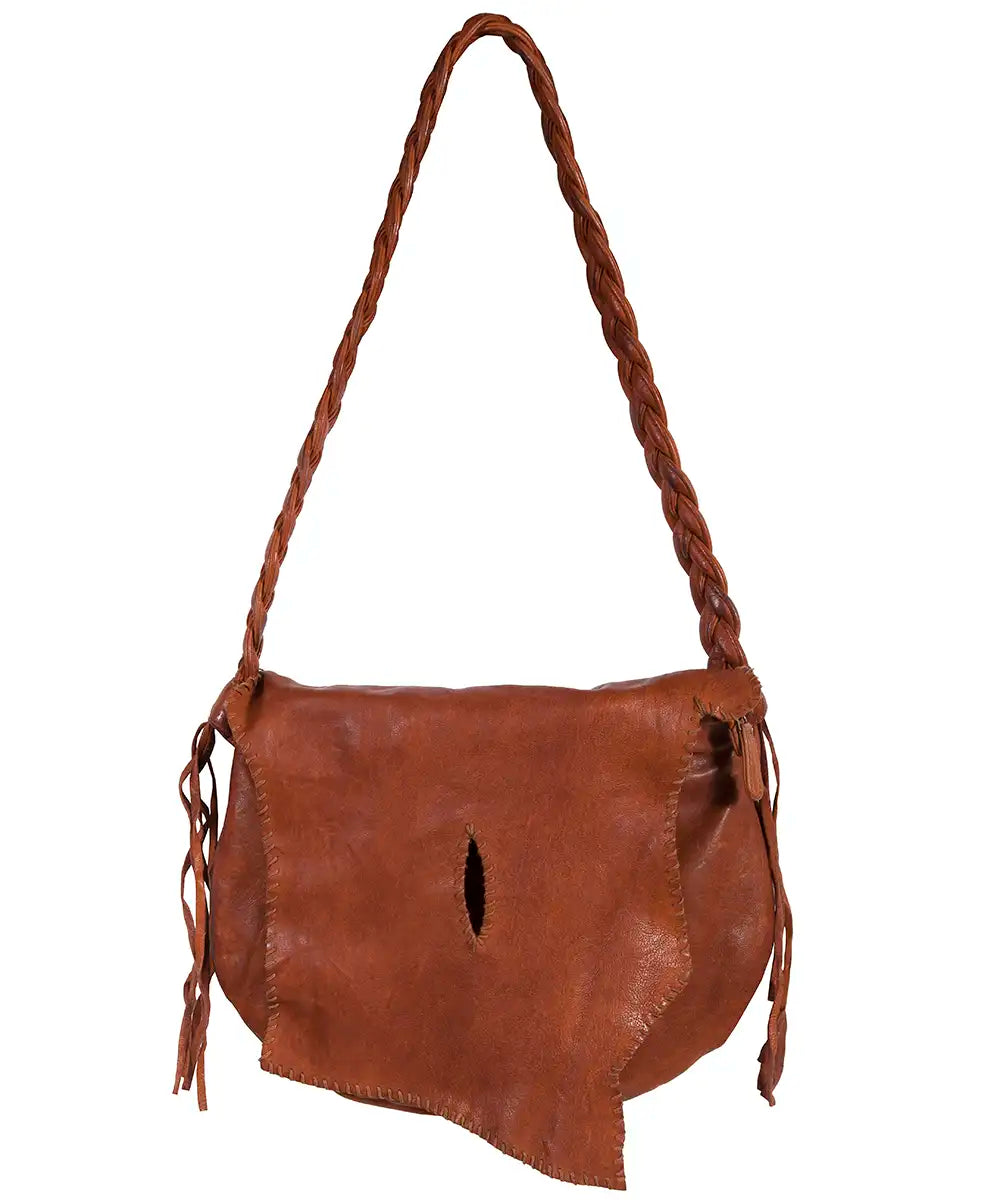 Scully Canyon Muse Leather Saddle Bag - Women's Handbag