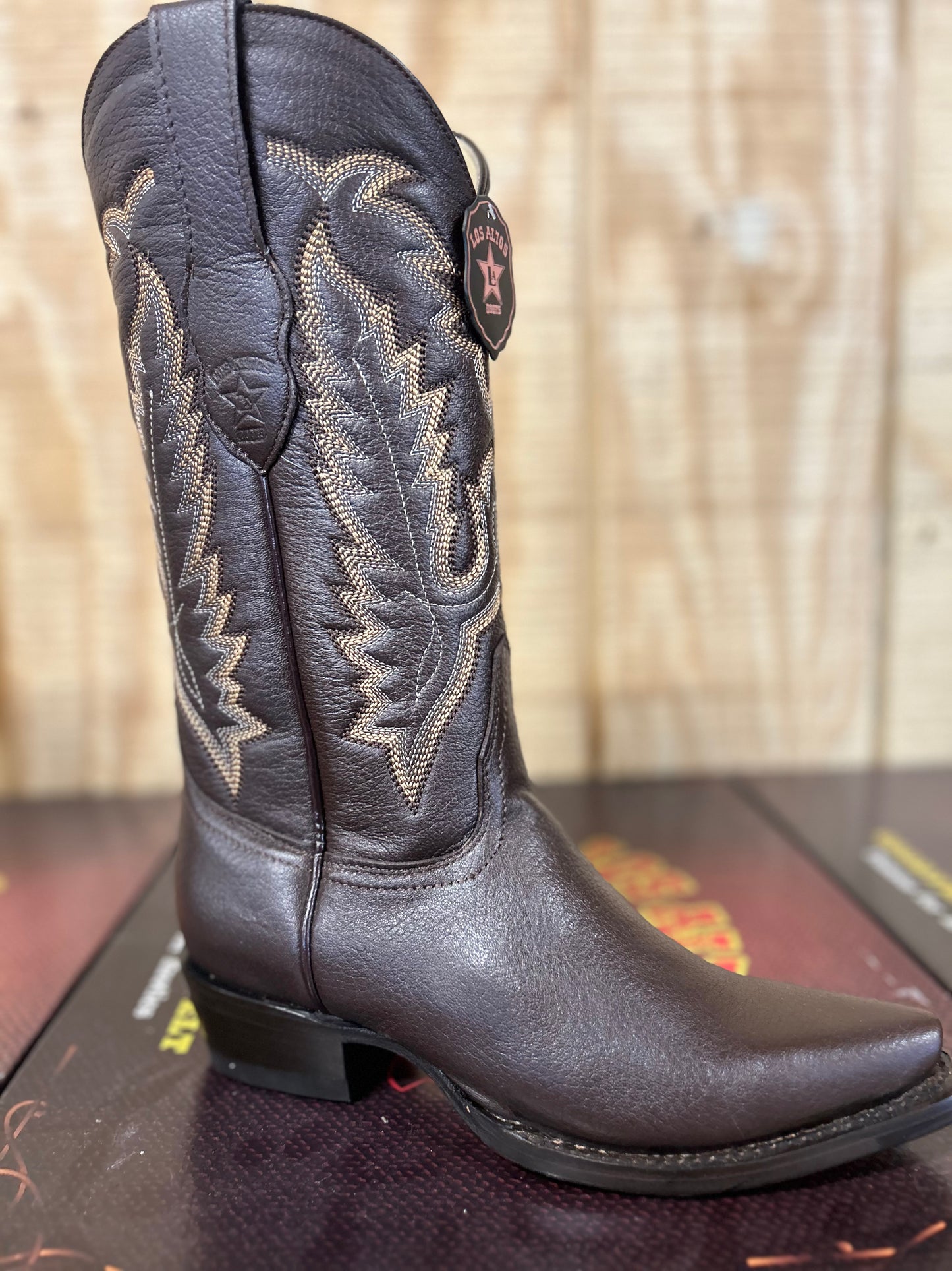 Los Altos Brown Women's Cowgirl Boots