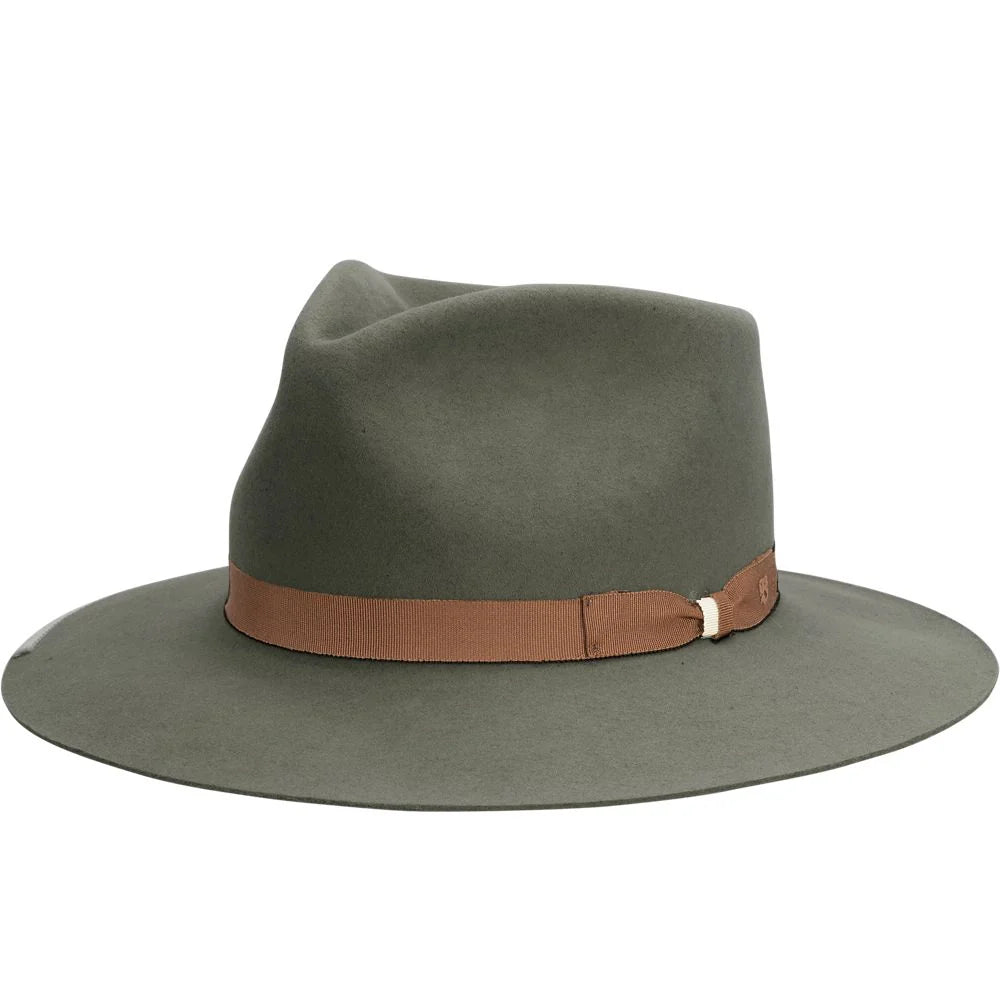 Biltmore Wright - Wide Brim Premium Fur Felt Fedora Hat