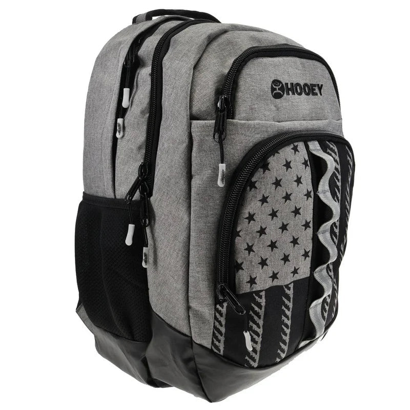 HOOey "Ox" Flag (Grey/Black) - Backpack
