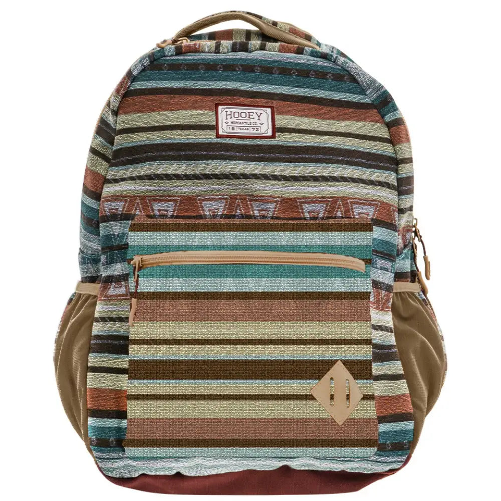 HOOey "Recess" Serape (Tan/Burgundy) - Backpack