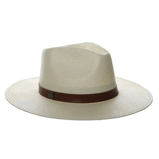 Biltmore She - Wide Brim Toyo Straw Fedora Hat