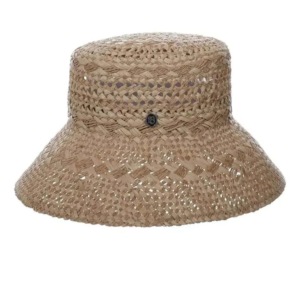 Biltmore Sweet Creature - Women's Raffia Straw Bucket Hat