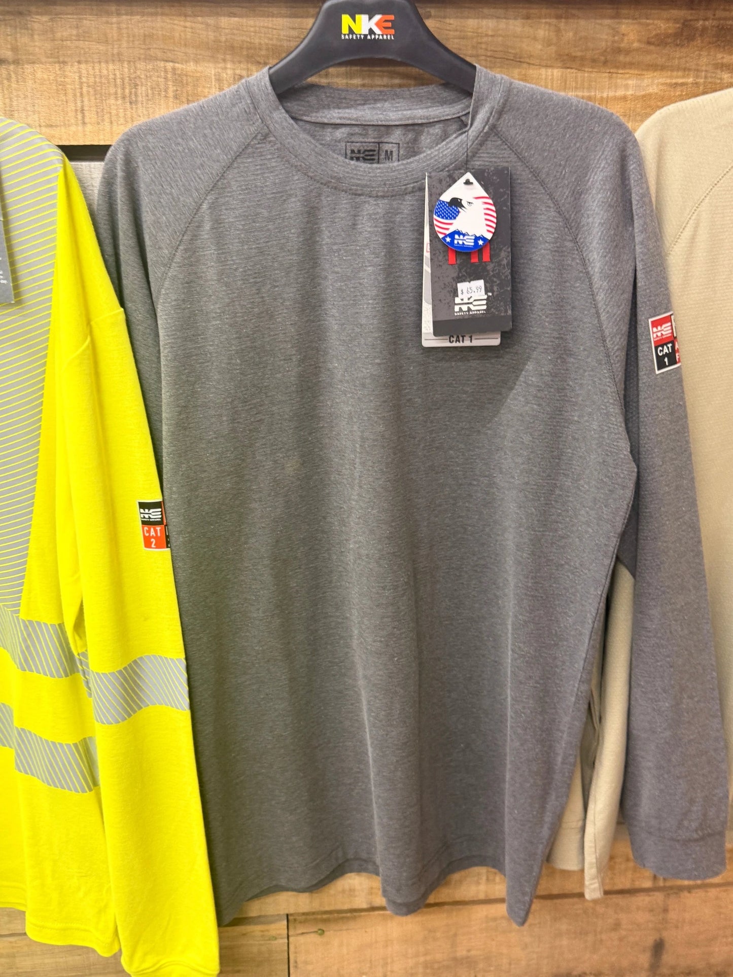 NKE CAT 1 Long Sleeve Fire Resistant Baselayer For FR Safety And All Day Comfort by Wild West Outfitters