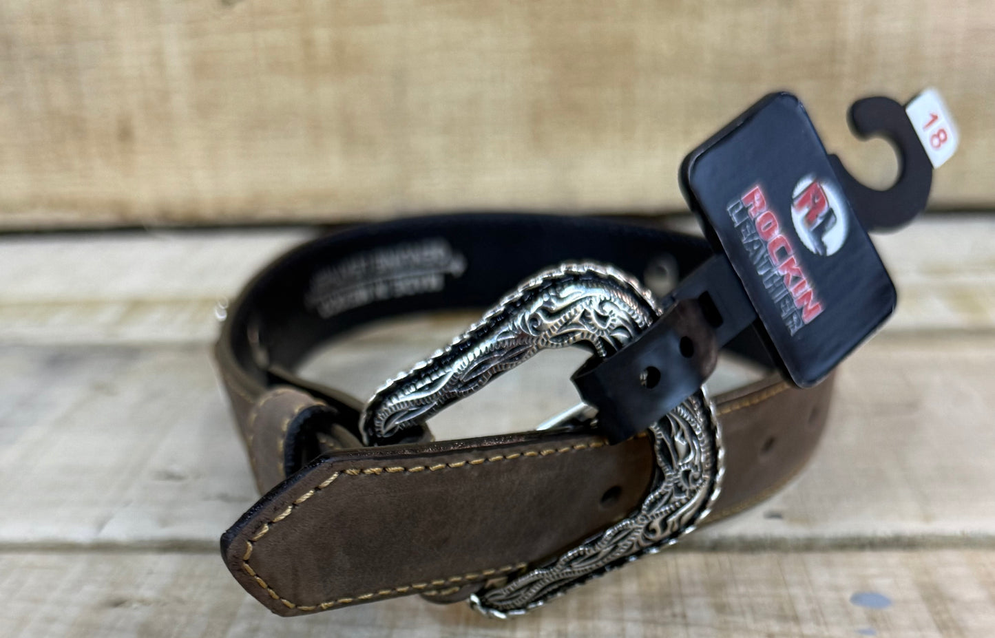 Rockin Leather Boys Belts