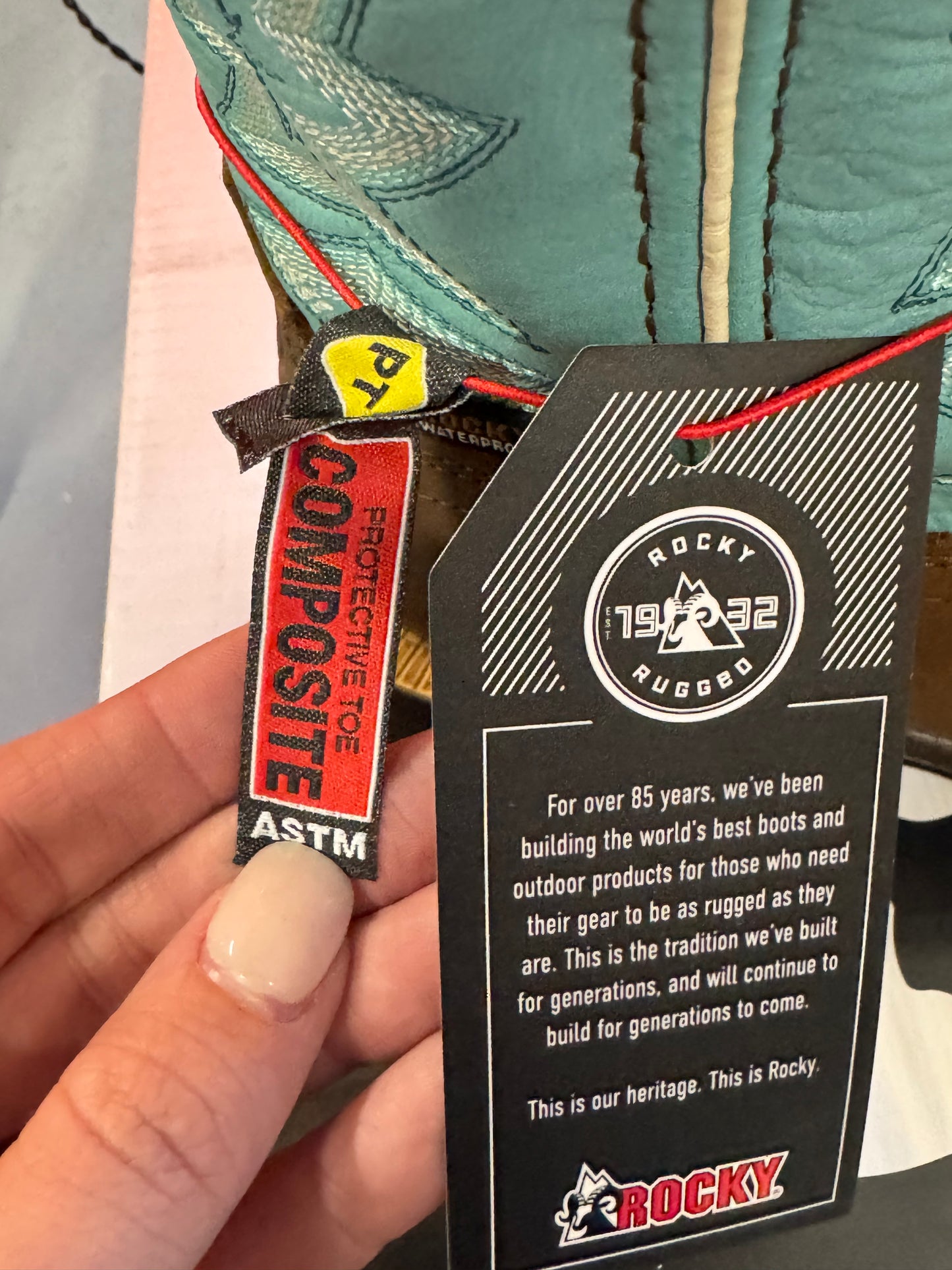 Rocky Woman’s Rosemary work boots