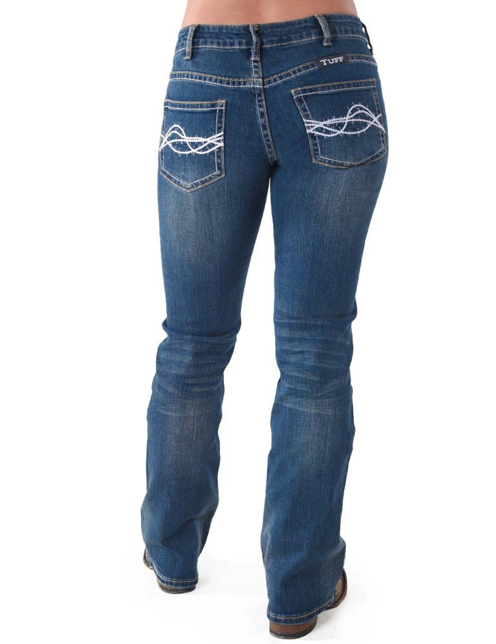 Cowgirl Tuff Women's/ Girls Jeans Don't Fence Me In