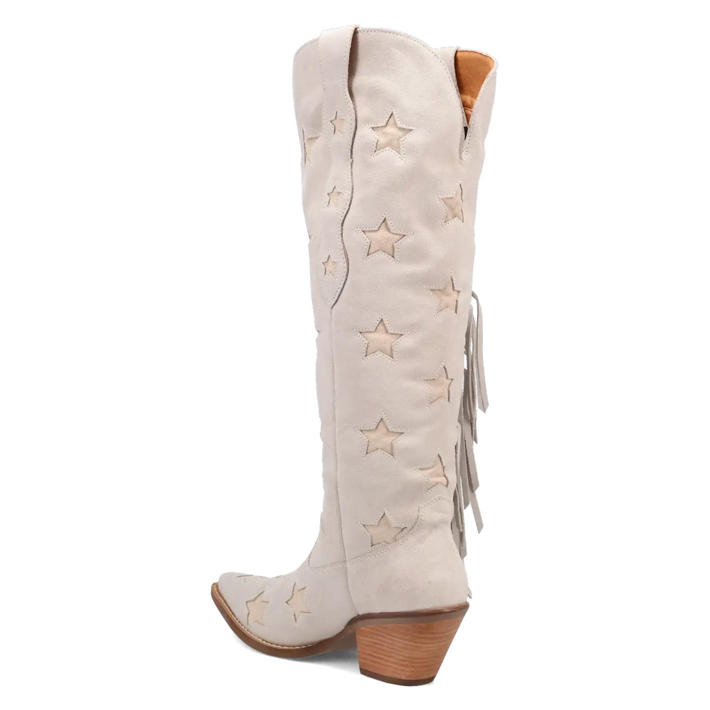 Dingo Super Star - Women's Suede Leather Cowgirl Boots