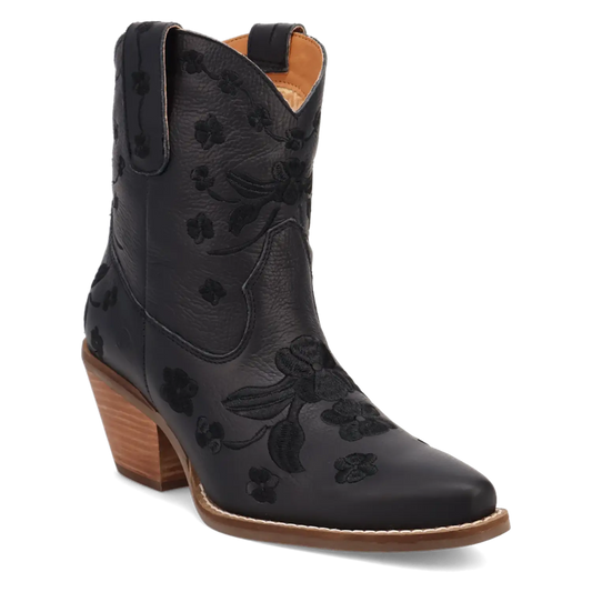 Dingo Sweetheart - Women's Leather Ankle Cowgirl Boots