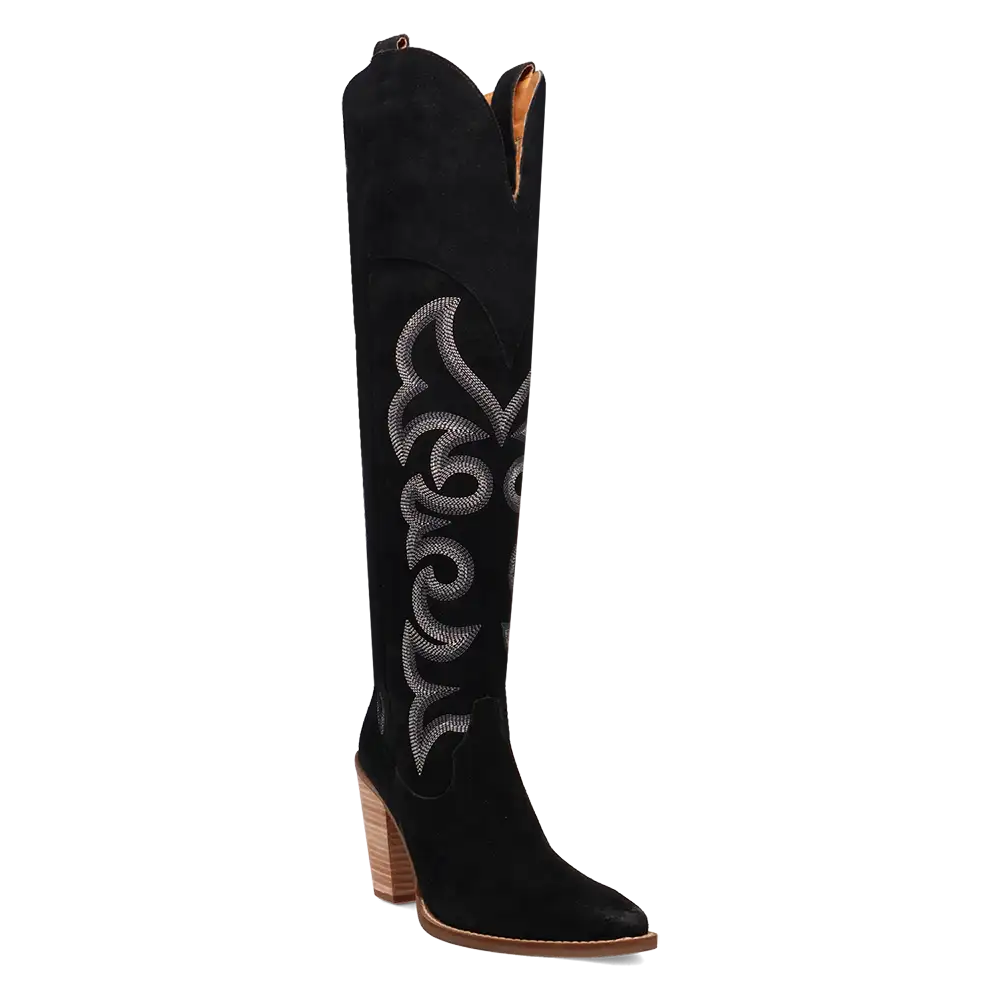 Dingo Primadonna - Women's Suede Leather Cowgirl Boots
