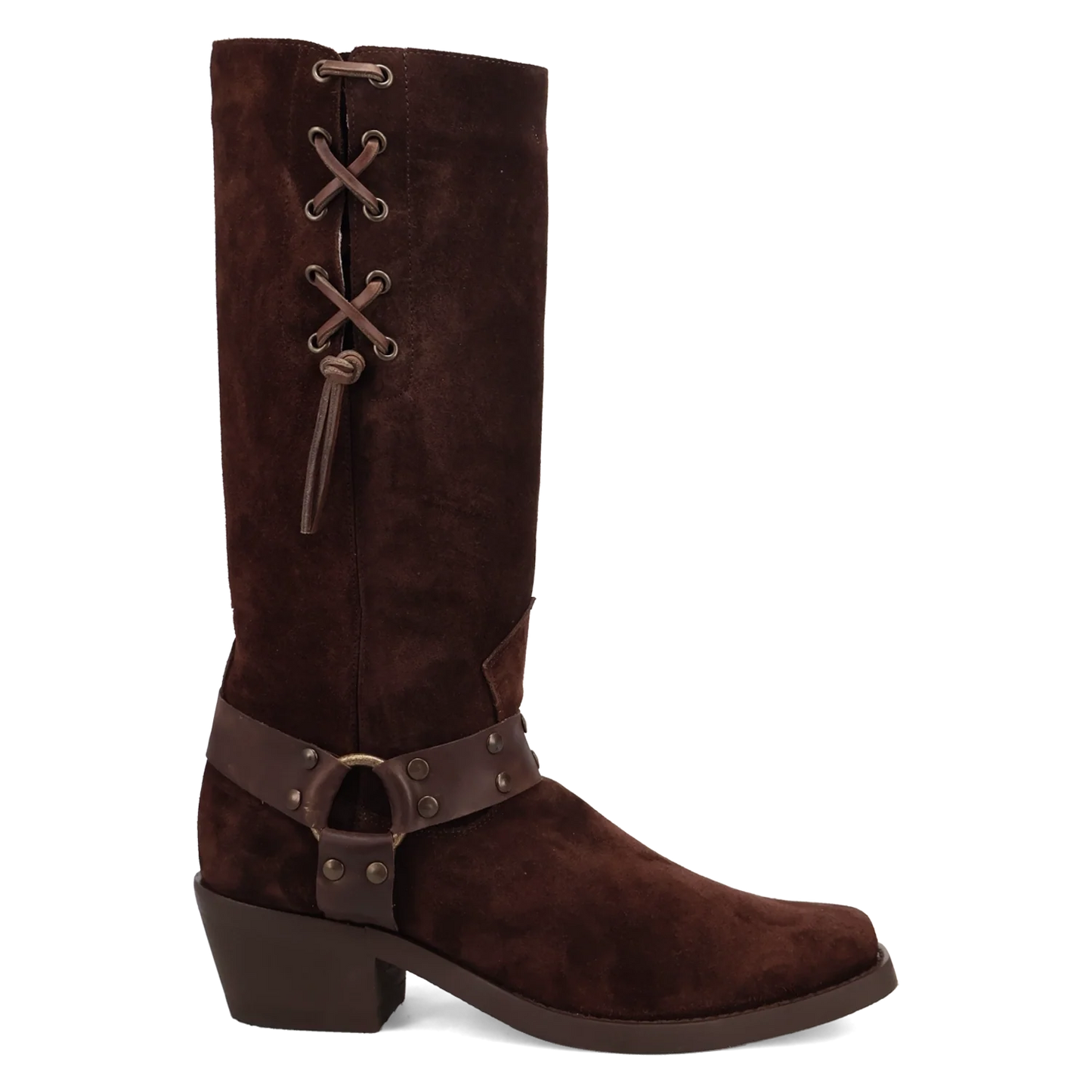 Dingo Bronco - Mens Suede Leather Cowboy Boots