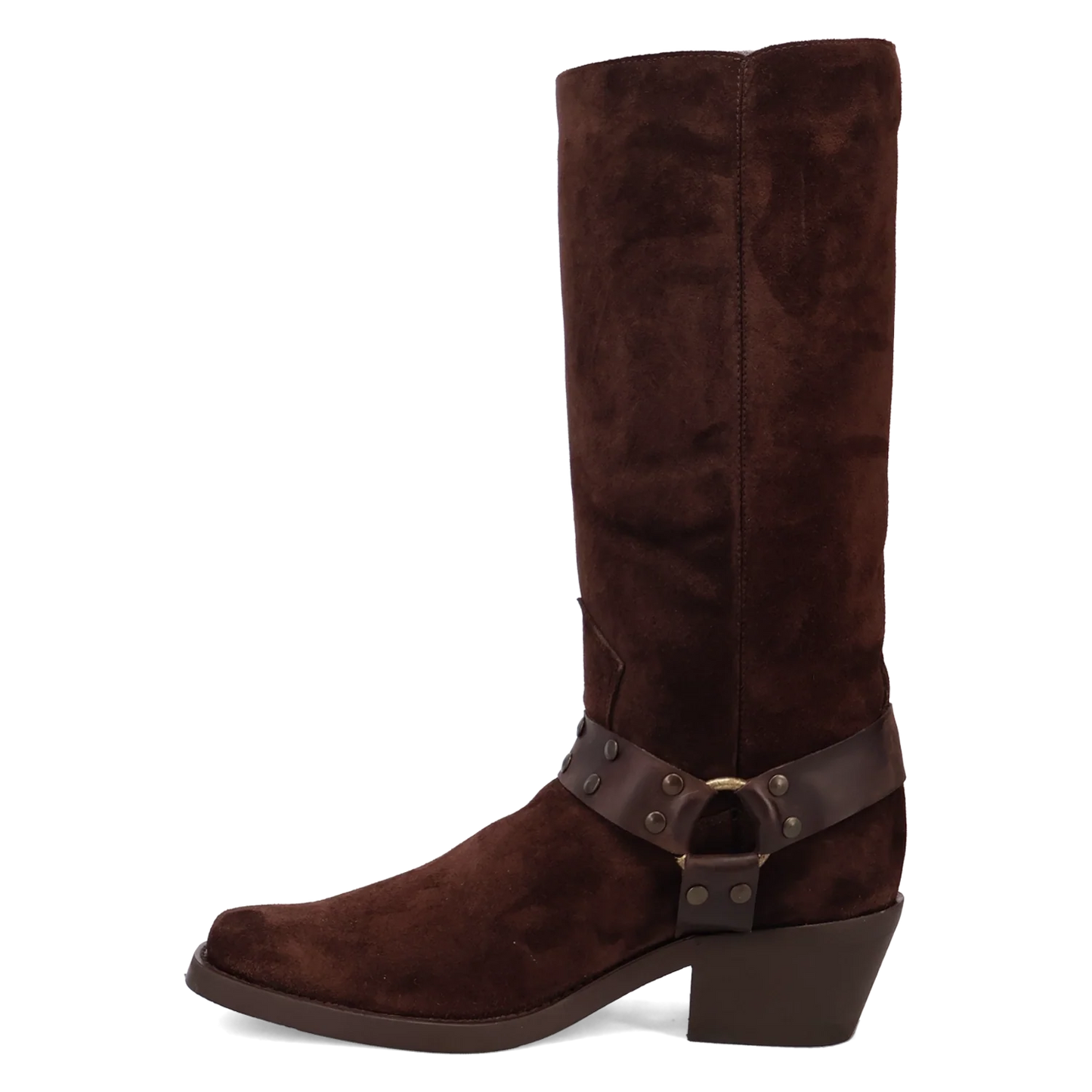 Dingo Bronco - Mens Suede Leather Cowboy Boots