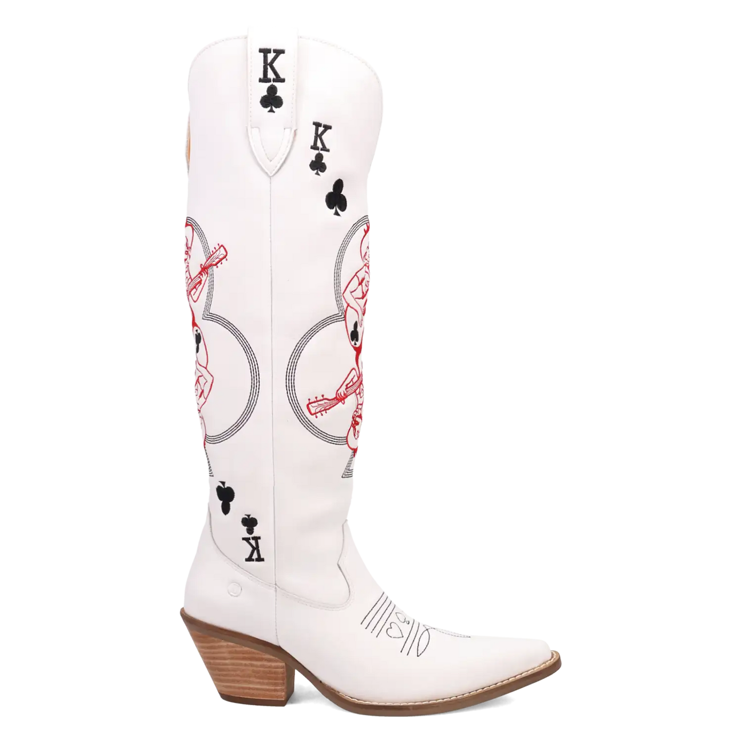 Dingo King of Clubs - Women's Leather Cowgirl Boots