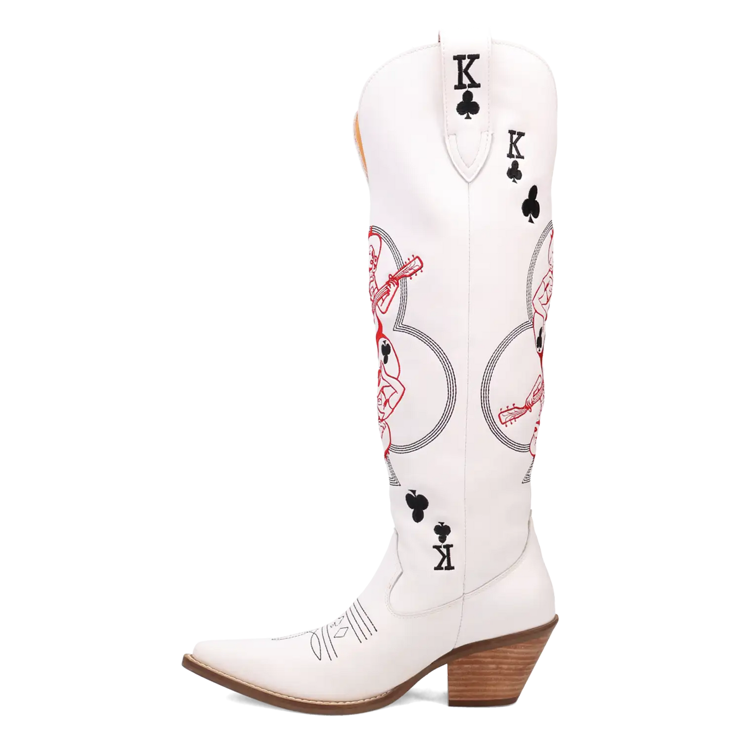 Dingo King of Clubs - Women's Leather Cowgirl Boots