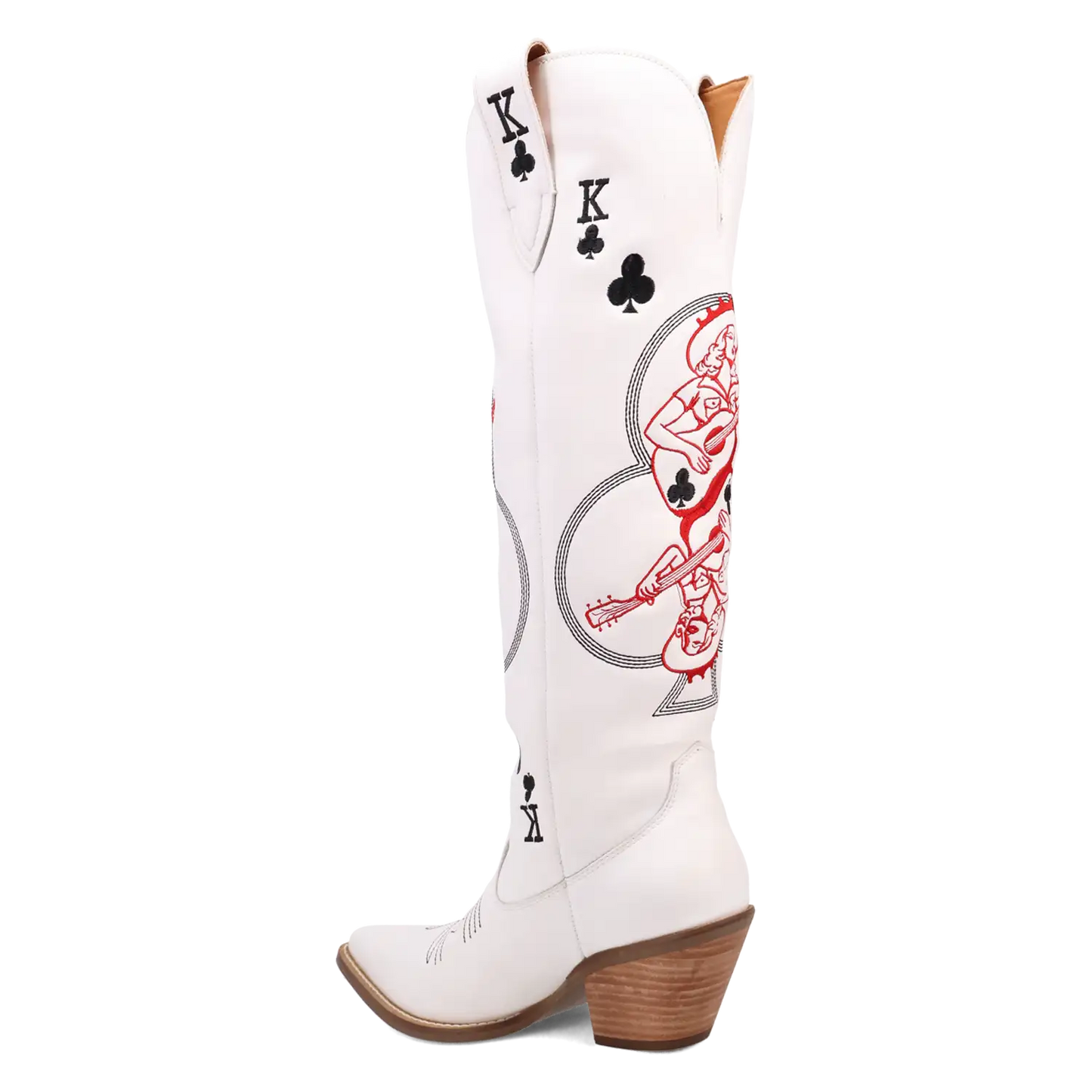 Dingo King of Clubs - Women's Leather Cowgirl Boots