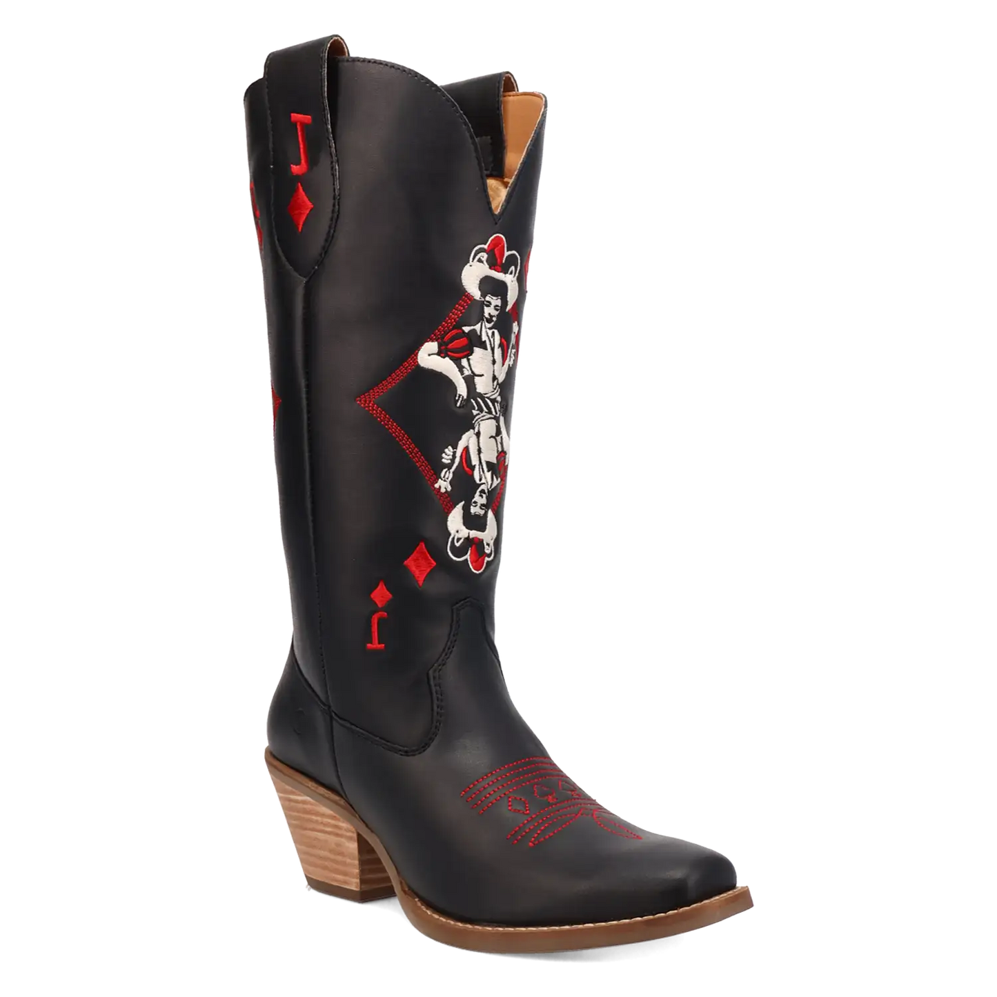 Dingo Jack of Diamonds - Women's Leather Cowgirl Boots