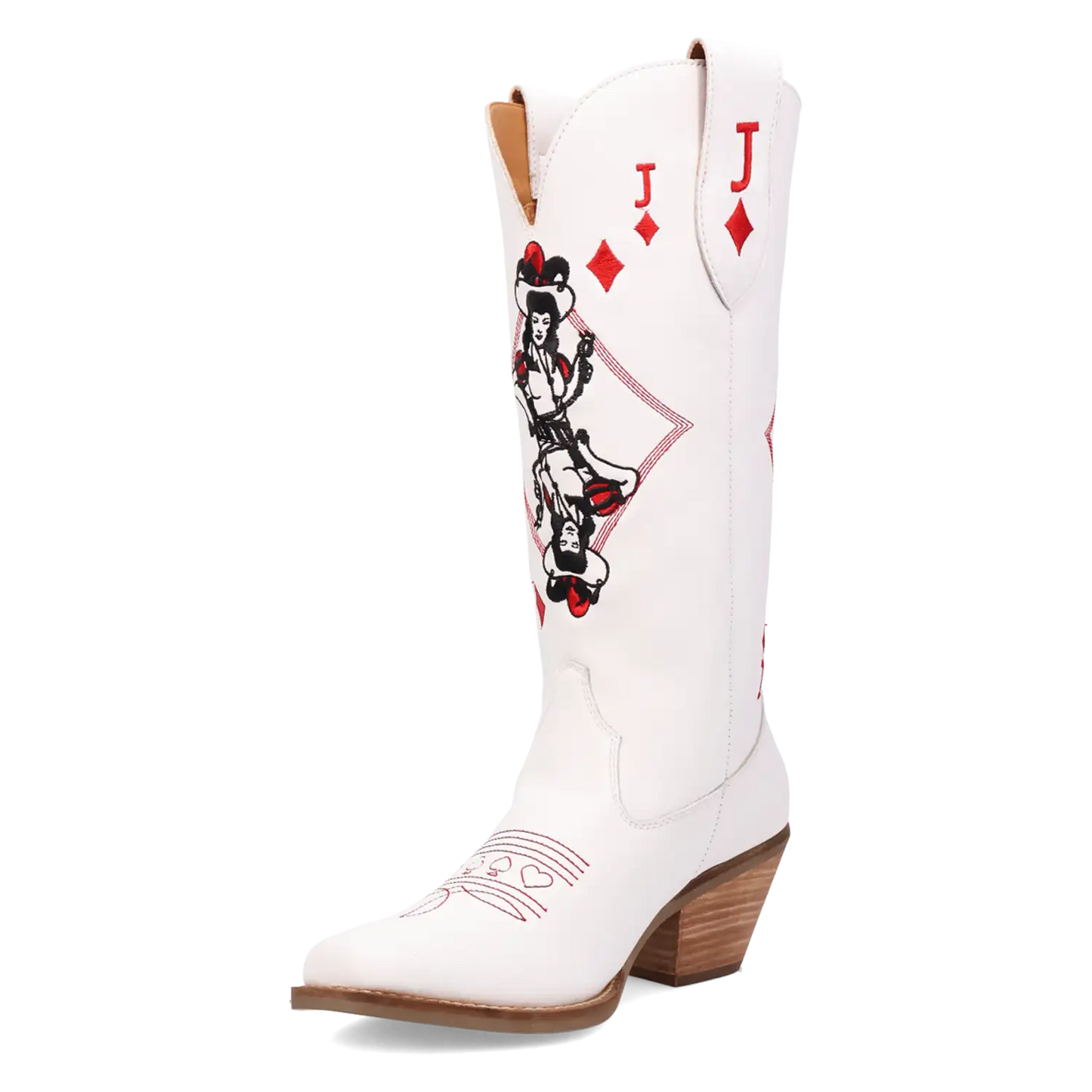 Dingo Jack of Diamonds - Women's Leather Cowgirl Boots