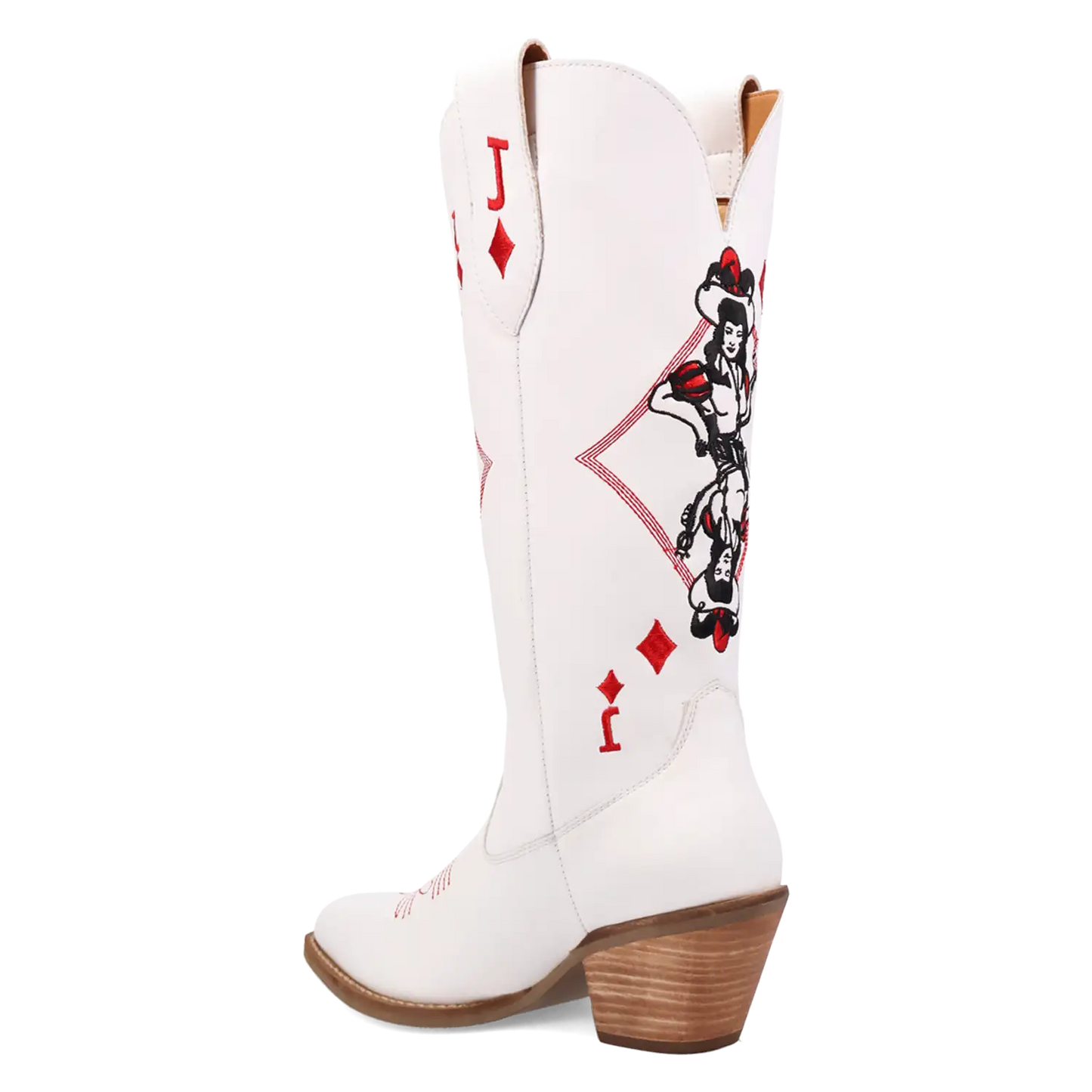Dingo Jack of Diamonds - Women's Leather Cowgirl Boots