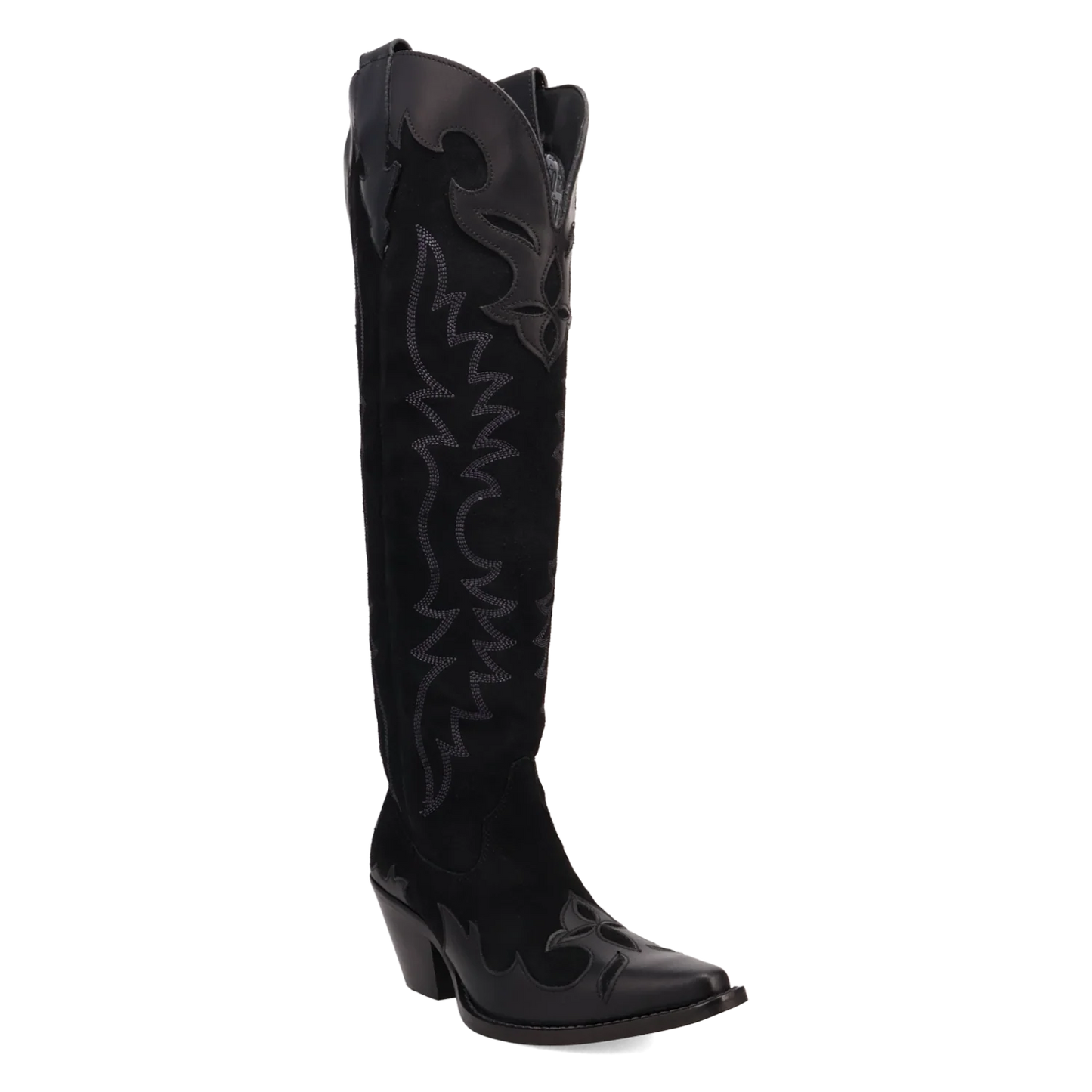 Dingo Drama Queen - Women's Suede Leather Cowgirl Boots