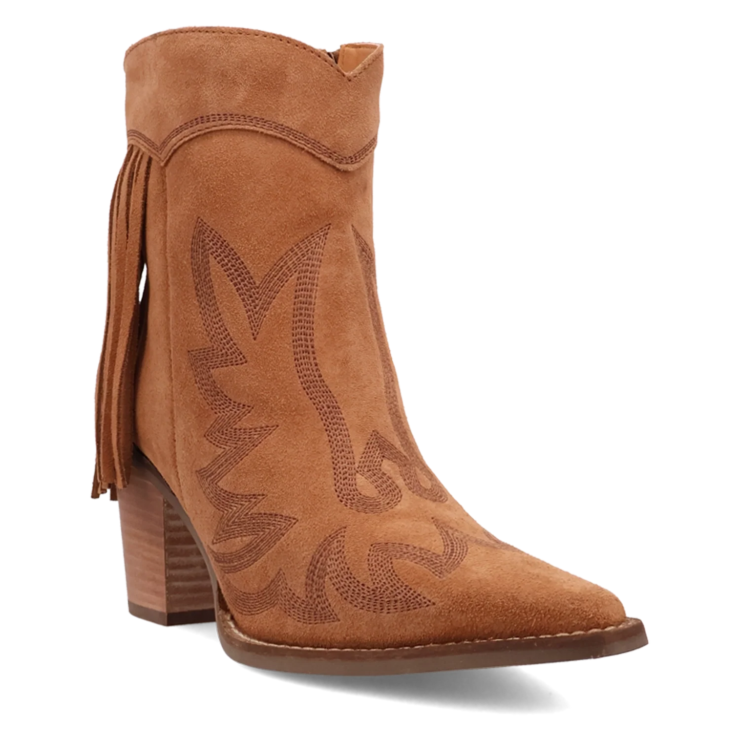 Dingo Wild Sage - Women's Suede Leather Booties