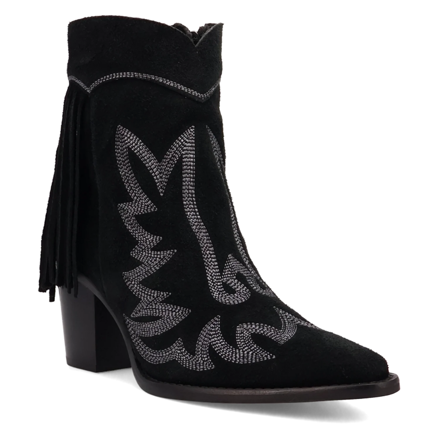 Dingo Wild Sage - Women's Suede Leather Booties