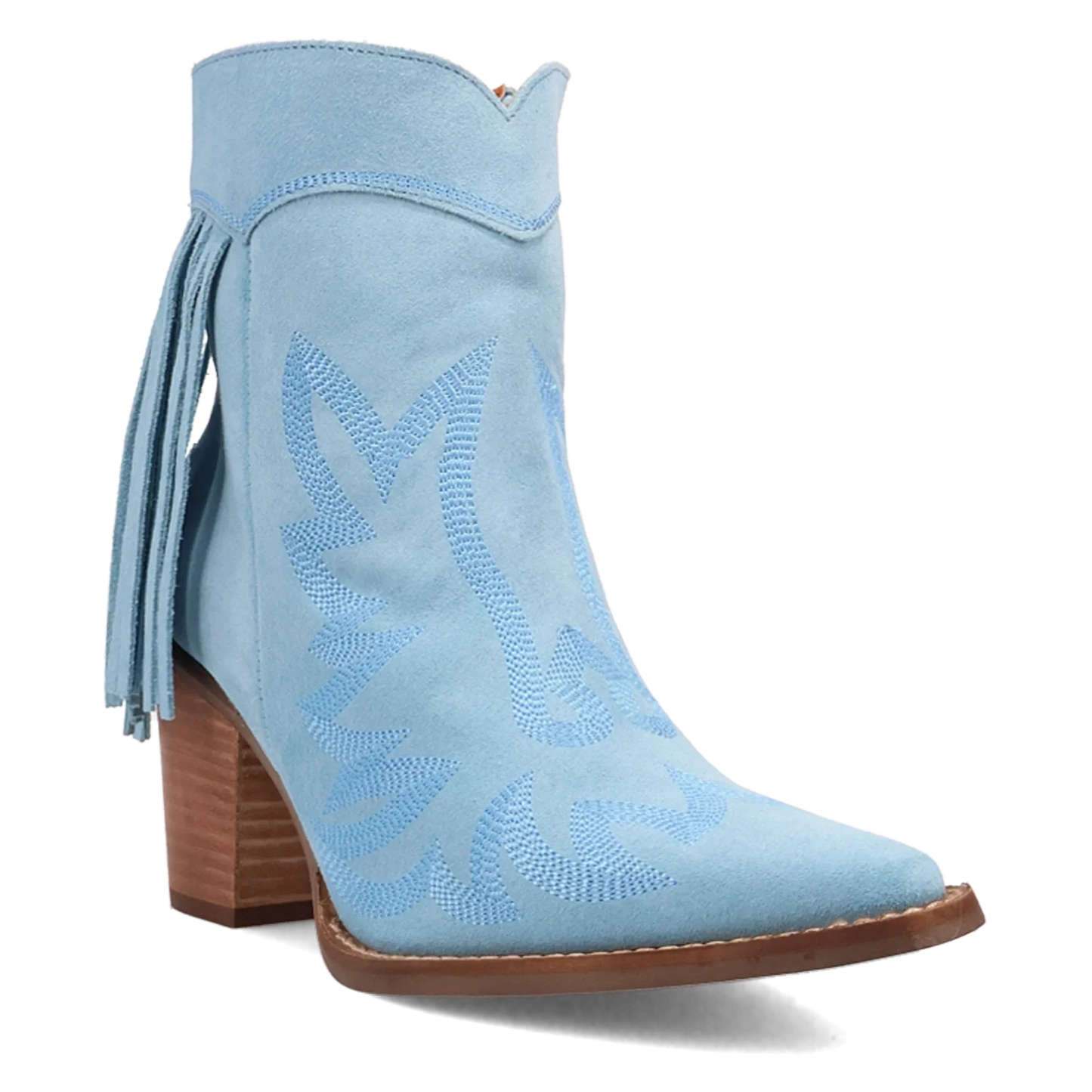 Dingo Wild Sage - Women's Suede Leather Booties