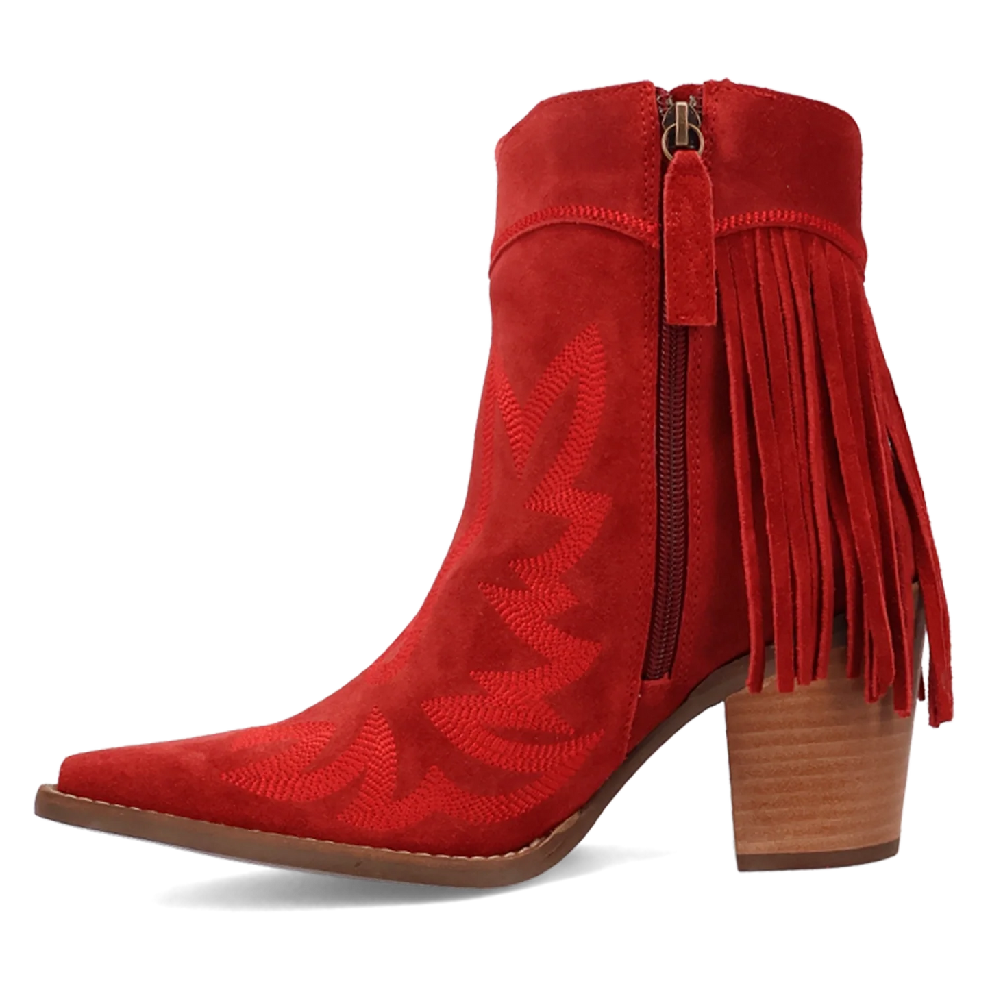 Dingo Wild Sage - Women's Suede Leather Booties