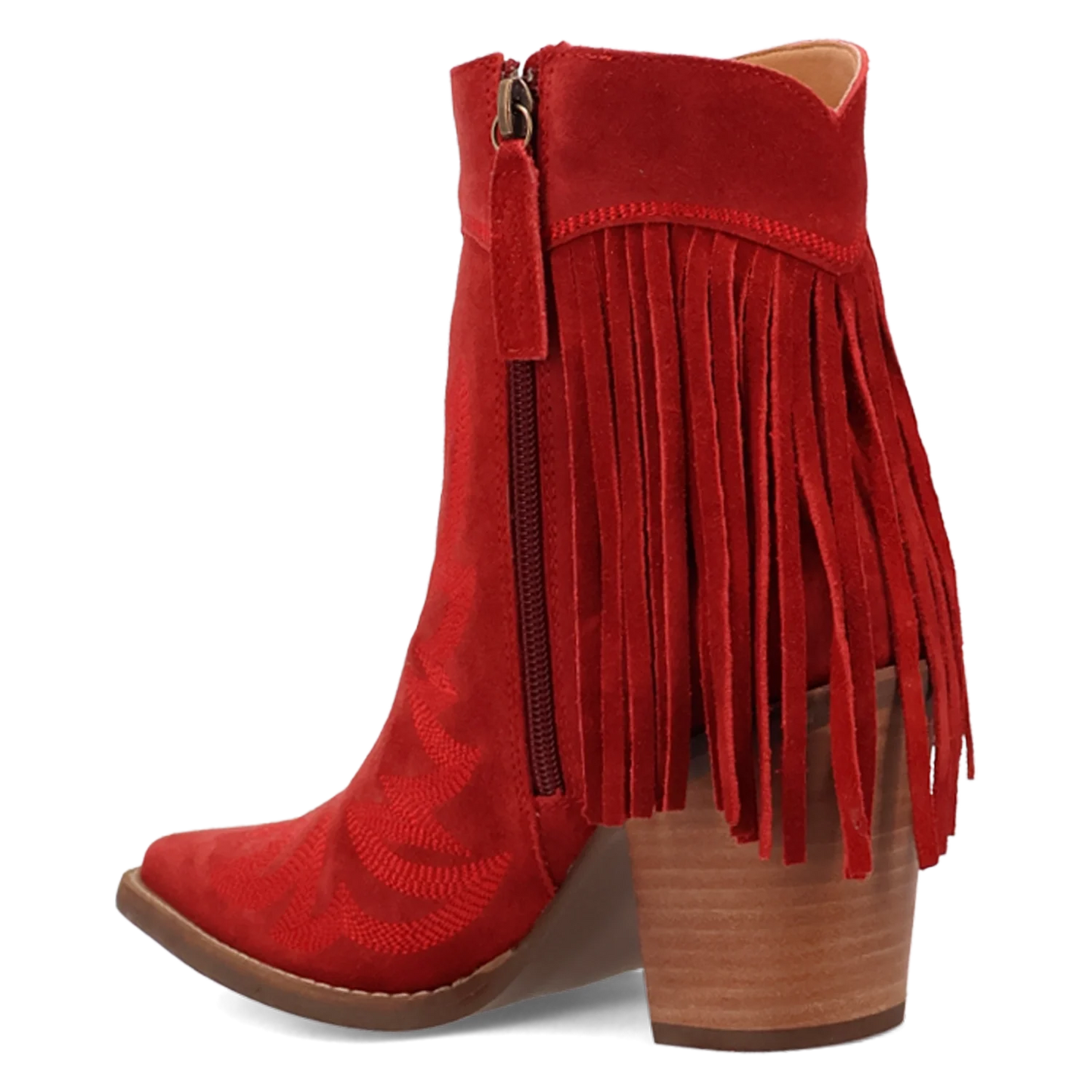 Dingo Wild Sage - Women's Suede Leather Booties