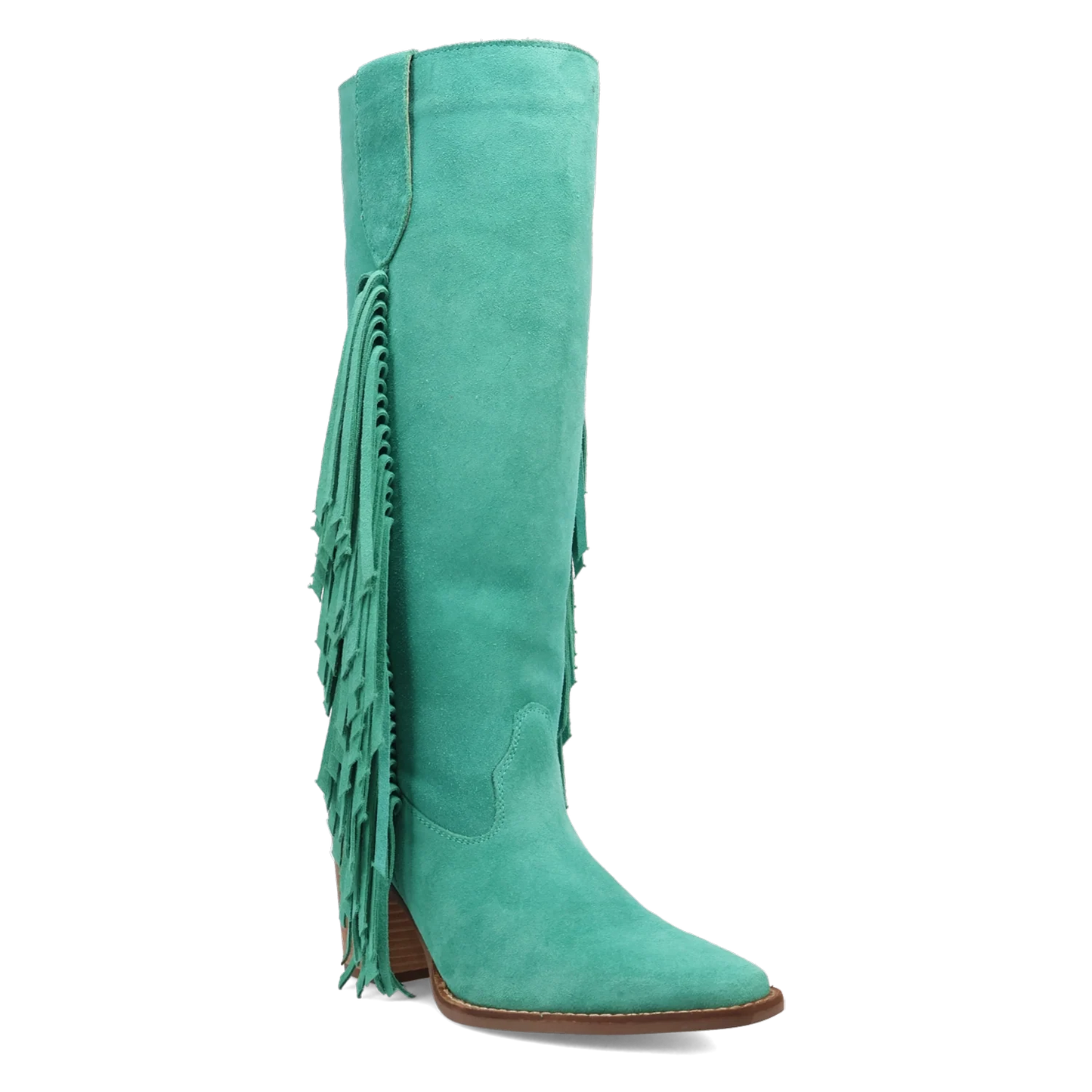 Dingo Twister - Women's Suede Leather Cowgirl Boots