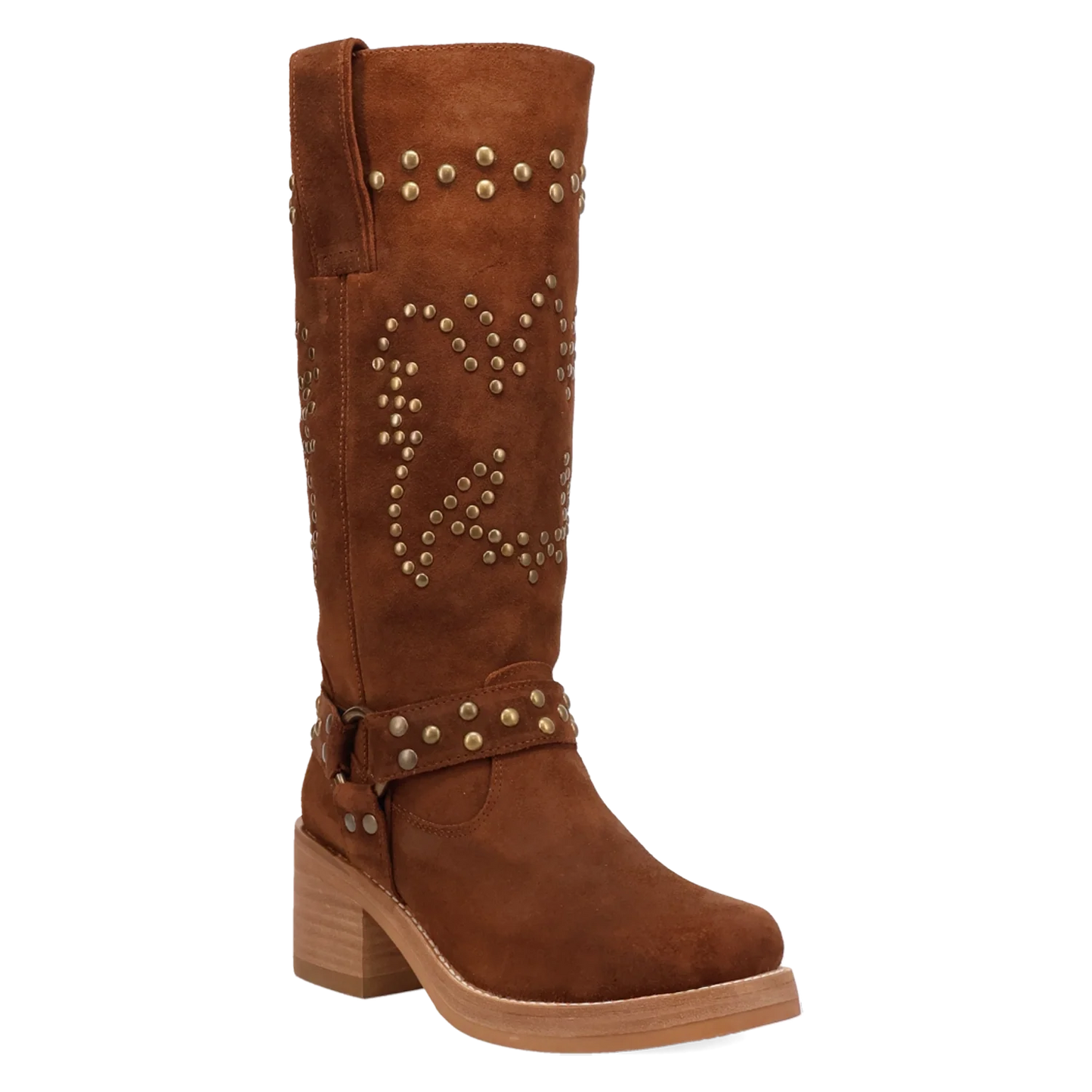 Dingo Troubadour - Women's Suede Leather Cowgirl Boots