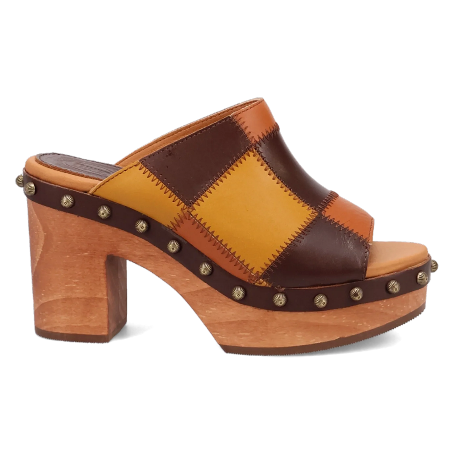 Dingo Mosaic - Women's Wooden Sandals