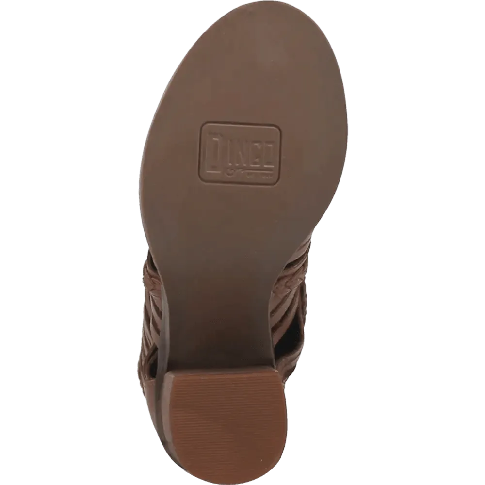 Dingo Jeezy - Womens Leather Sandal Cowgirl Boot (Closeout)