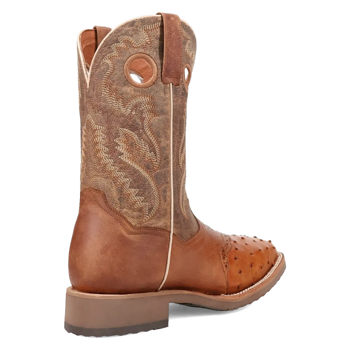 Dan Post Martel - Men's Ostrich Skin Leather Cowboy Boots