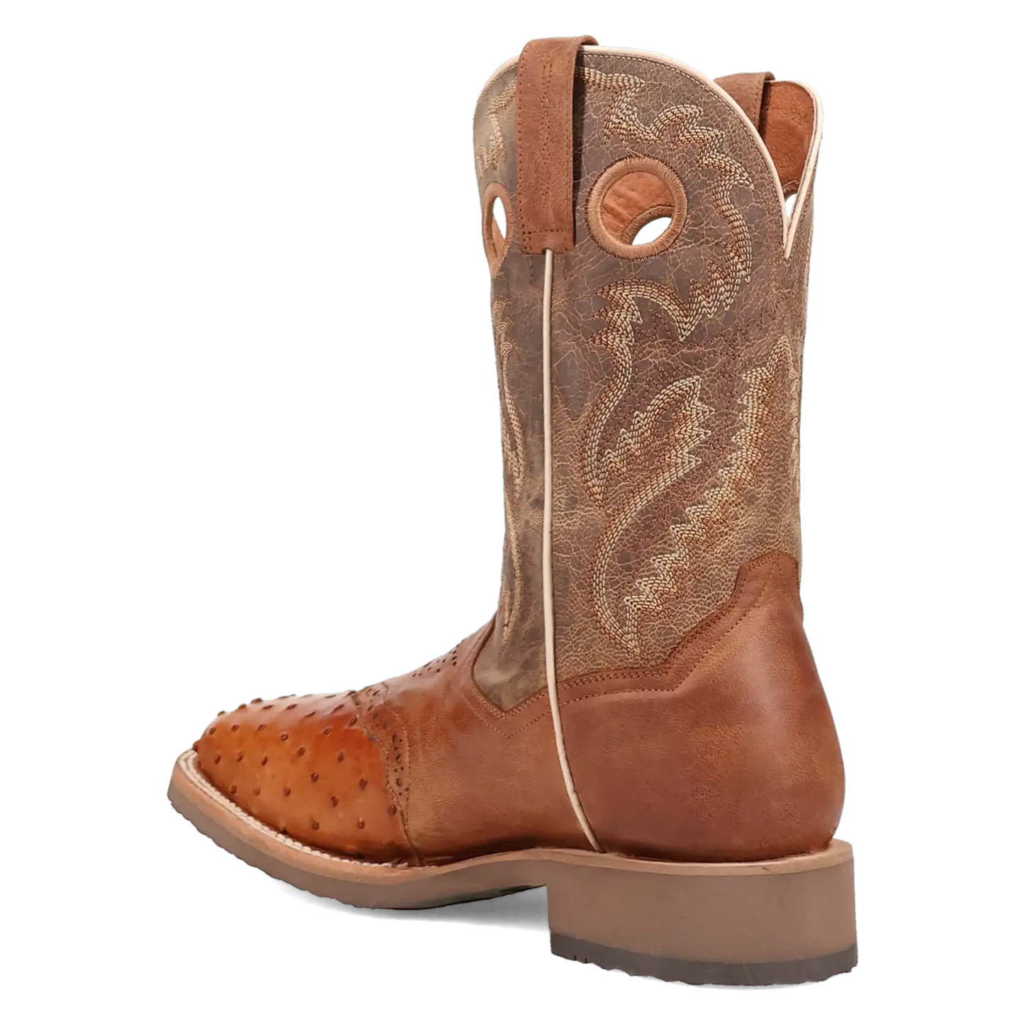 Dan Post Martel - Men's Ostrich Skin Leather Cowboy Boots